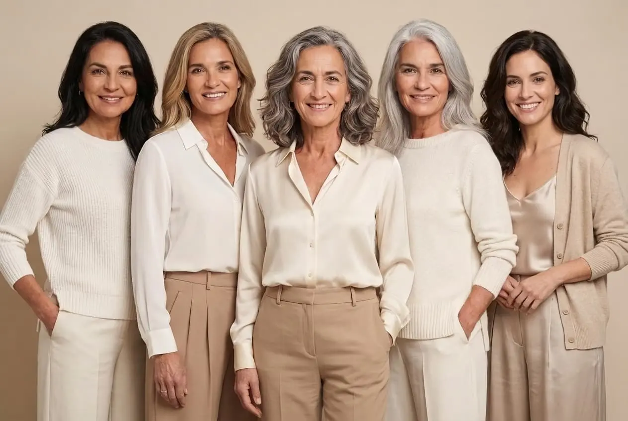 A group of female executives of various ages.